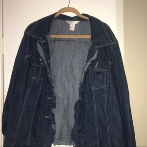 Plus Size Jean Jacket